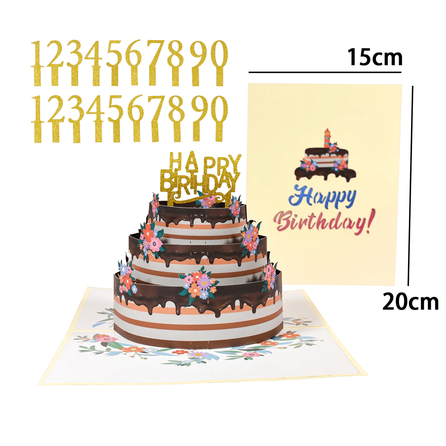 Pop - Up Birthday Gift Cards - Cake Pops Parties