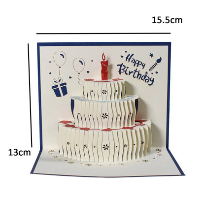 Pop - Up Birthday Gift Cards - Cake Pops Parties