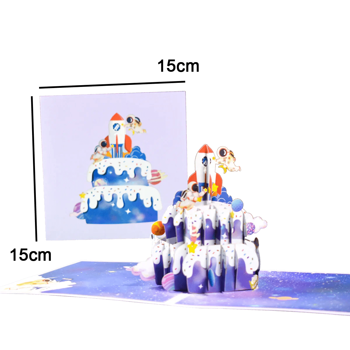 Pop - Up Birthday Gift Cards - Cake Pops Parties