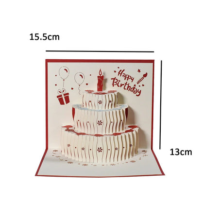 Pop - Up Birthday Gift Cards - Cake Pops Parties