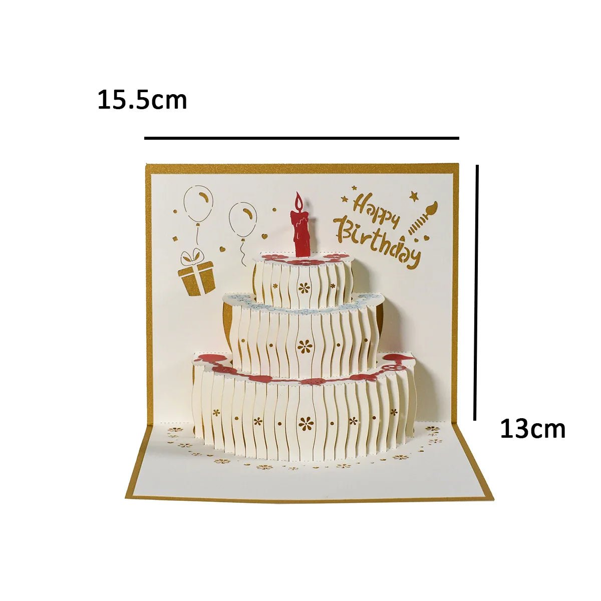 Pop - Up Birthday Gift Cards - Cake Pops Parties