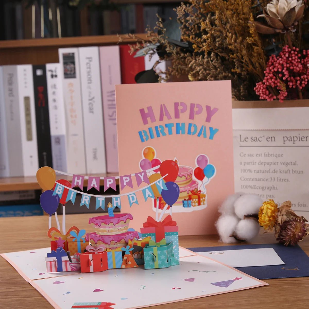 Pop - Up Birthday Gift Cards - Cake Pops Parties