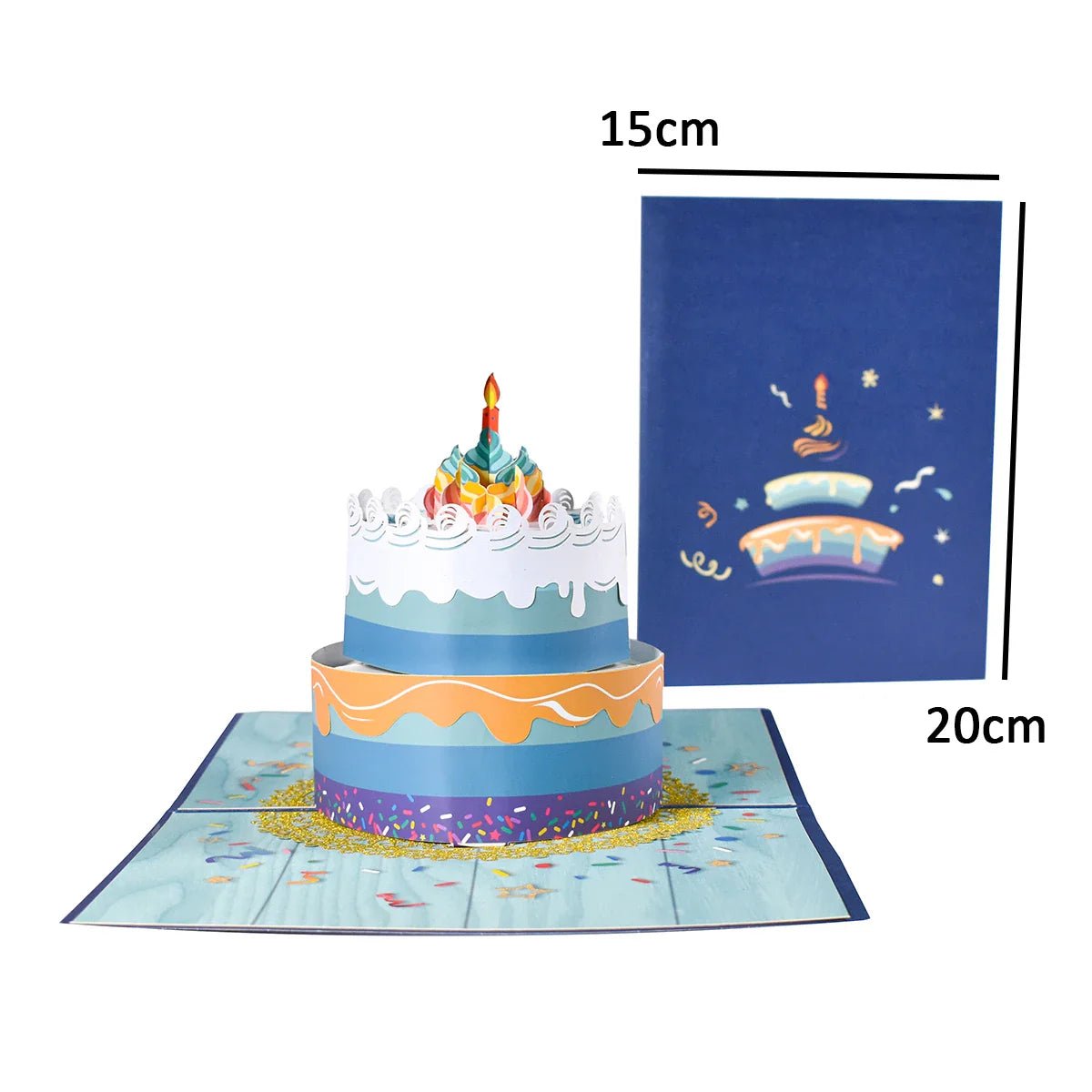 Pop - Up Birthday Gift Cards - Cake Pops Parties