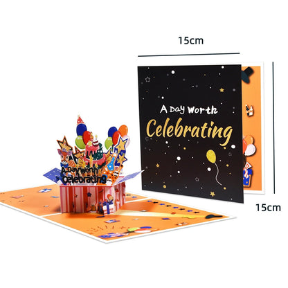 Pop - Up Birthday Gift Cards - Cake Pops Parties