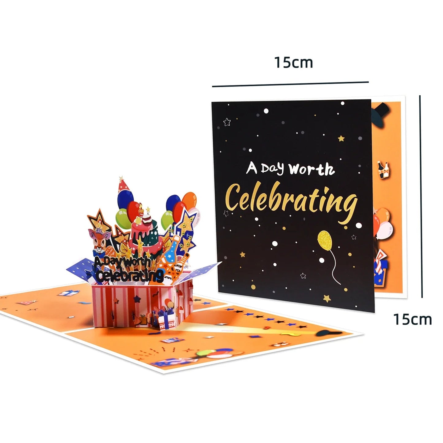 Pop - Up Birthday Gift Cards - Cake Pops Parties