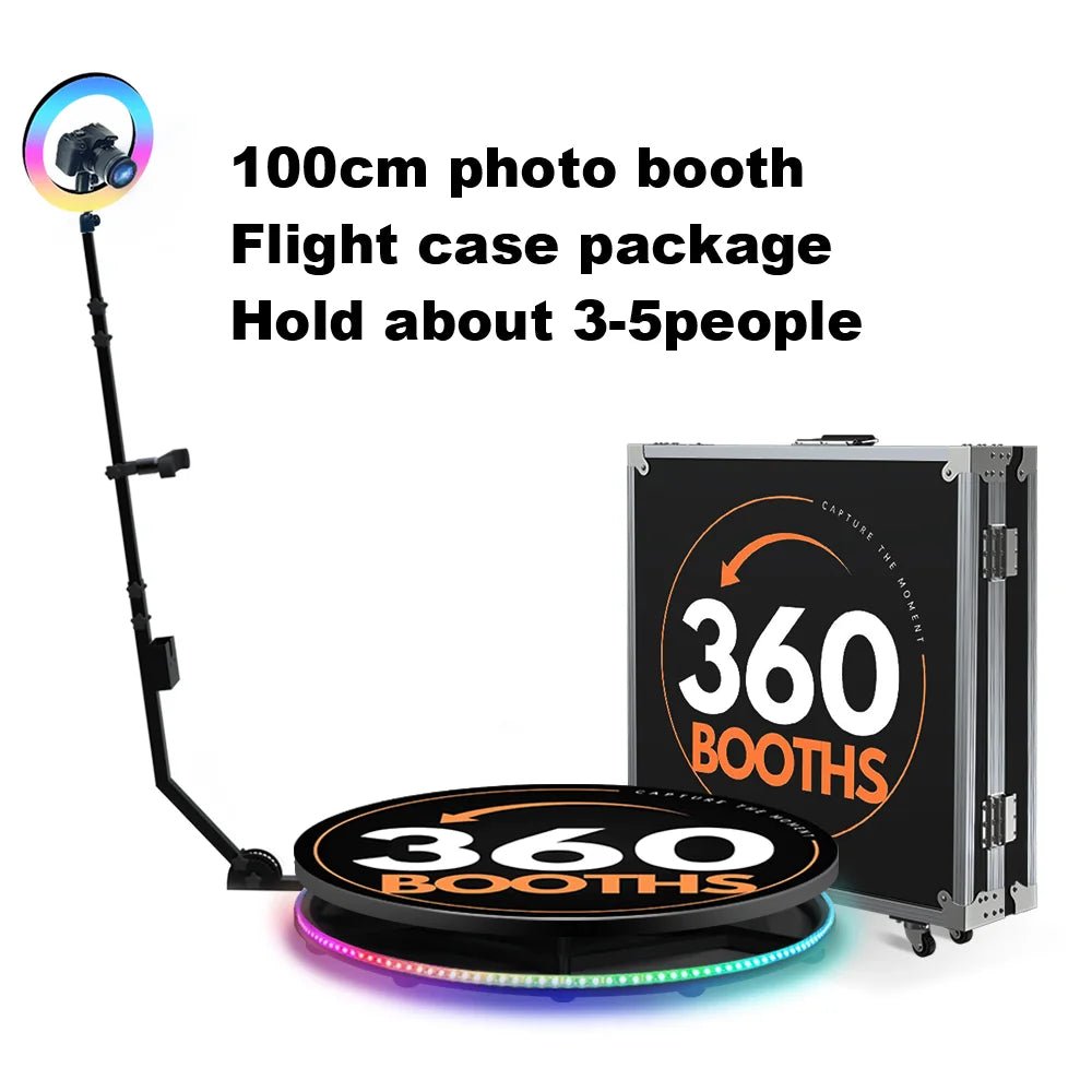 Portable 360 Photo Booth Rotating Machine - Cake Pops Parties