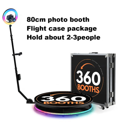Portable 360 Photo Booth Rotating Machine - Cake Pops Parties