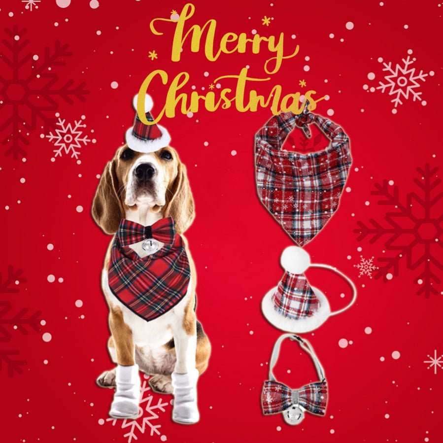 Premium Christmas Triangle Pet Towel - Cake Pops Parties