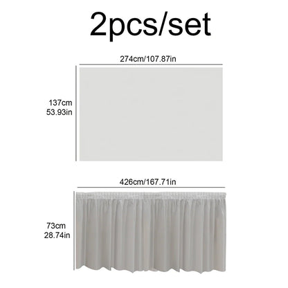 Premium Disposable Tablecloth Skirt - Cake Pops Parties