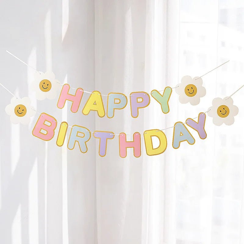 Premium Happy Birthday Banner Set - Cake Pops Parties