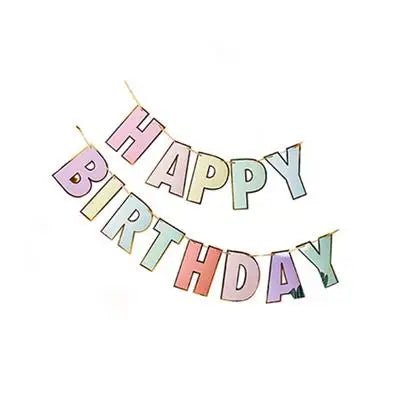 Premium Happy Birthday Banner Set - Cake Pops Parties