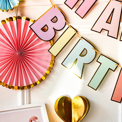 Premium Happy Birthday Banner Set - Cake Pops Parties