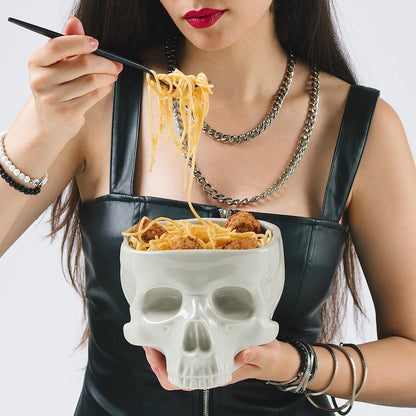 Premium Skull Noodle Bowl Set - Cake Pops Parties
