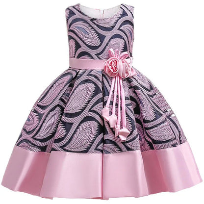 Princess Striped Baby Dress - Cake Pops Parties