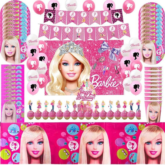 Princess Theme Birthday Party Supplies Set - Cake Pops Parties