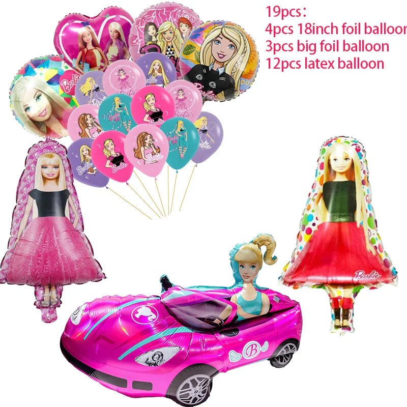 Princess Theme Birthday Party Supplies Set - Cake Pops Parties