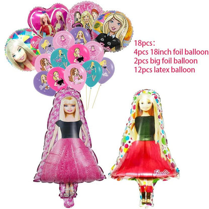 Princess Theme Birthday Party Supplies Set - Cake Pops Parties