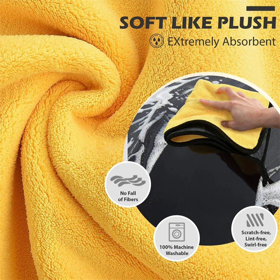 Professional Microfiber Car Cleaning Towels - Cake Pops Parties