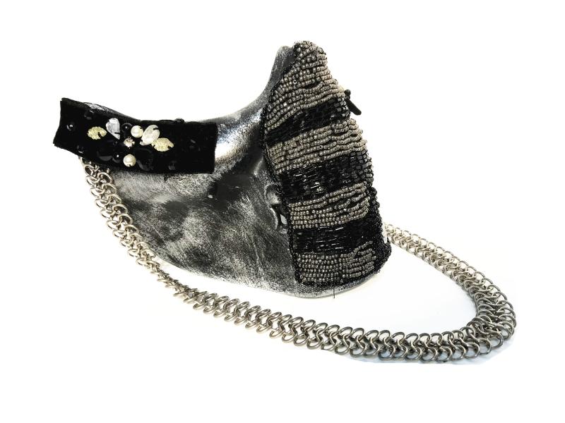 Punk Rivets Halloween Mask - Cake Pops Parties