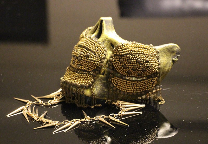 Punk Rivets Halloween Mask - Cake Pops Parties