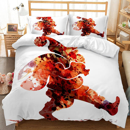Red Christmas 3D Bedding Set - Cake Pops Parties