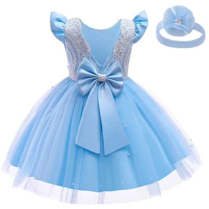 Red Lace Princess Party Dress - Cake Pops Parties