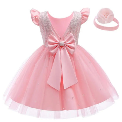 Red Lace Princess Party Dress - Cake Pops Parties