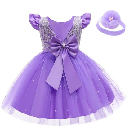 Red Lace Princess Party Dress - Cake Pops Parties