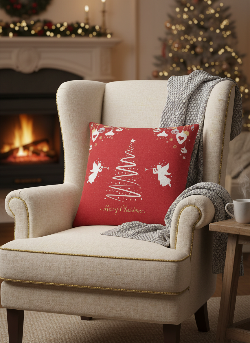 Whimsical 6cm Clay Mushroom Decorative Set for Garden - Unique Hand-Finished Porcelain Decor