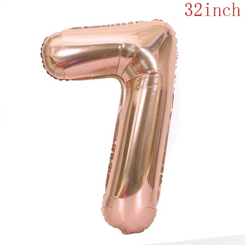 Rose Gold Balloons Set & Confetti - Cake Pops Parties