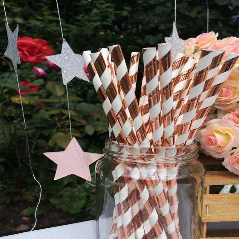 Rose Gold Balloons Set & Confetti - Cake Pops Parties