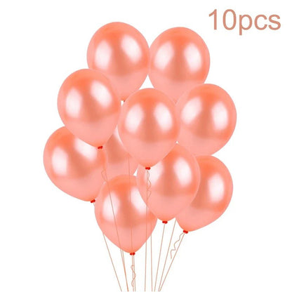 Rose Gold Balloons Set & Confetti - Cake Pops Parties