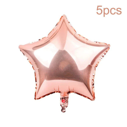 Rose Gold Balloons Set & Confetti - Cake Pops Parties