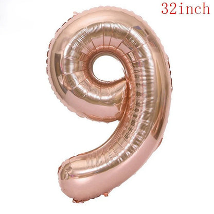 Rose Gold Balloons Set & Confetti - Cake Pops Parties