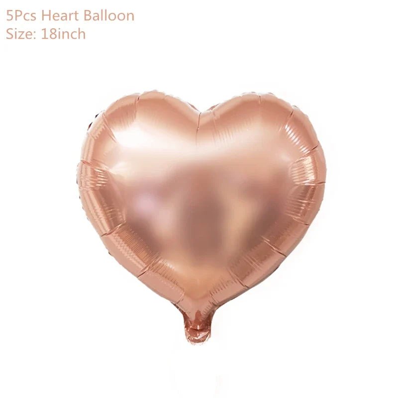 Rose Gold Confetti Balloons & Party Decorations - Cake Pops Parties