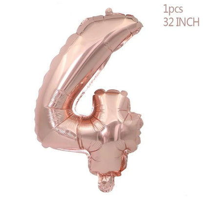 Rose Gold Confetti Balloons & Party Decorations - Cake Pops Parties