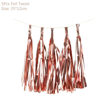Rose Gold Confetti Balloons & Party Decorations - Cake Pops Parties