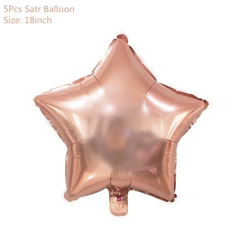 Rose Gold Confetti Balloons & Party Decorations - Cake Pops Parties