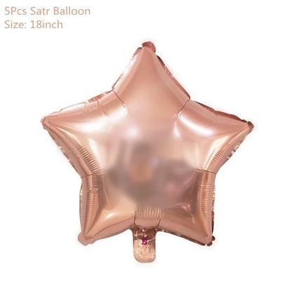 Rose Gold Confetti Balloons & Party Decorations - Cake Pops Parties