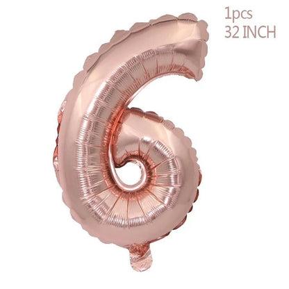 Rose Gold Confetti Balloons & Party Decorations - Cake Pops Parties