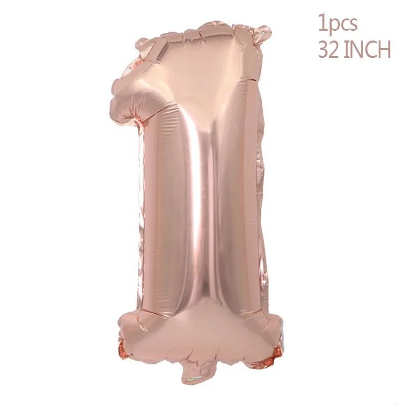 Rose Gold Confetti Balloons & Party Decorations - Cake Pops Parties