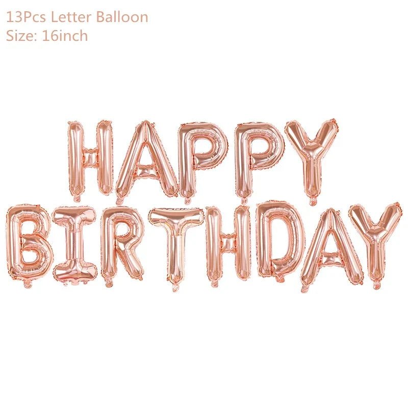 Rose Gold Confetti Balloons & Party Decorations - Cake Pops Parties