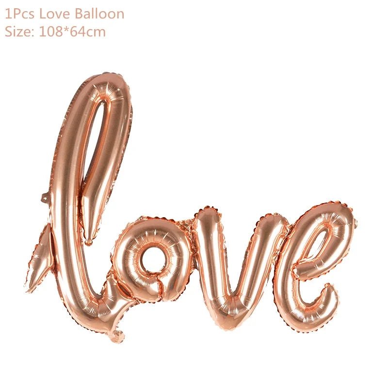 Rose Gold Confetti Balloons & Party Decorations - Cake Pops Parties