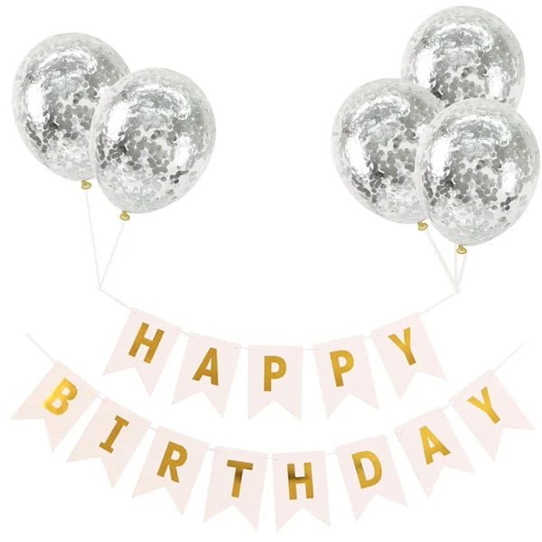 Rose Gold Party Decoration Set - Cake Pops Parties