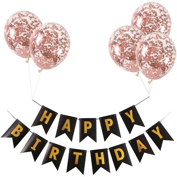 Rose Gold Party Decoration Set - Cake Pops Parties