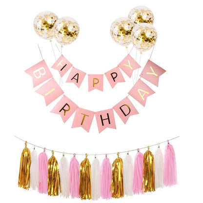 Rose Gold Party Decoration Set - Cake Pops Parties