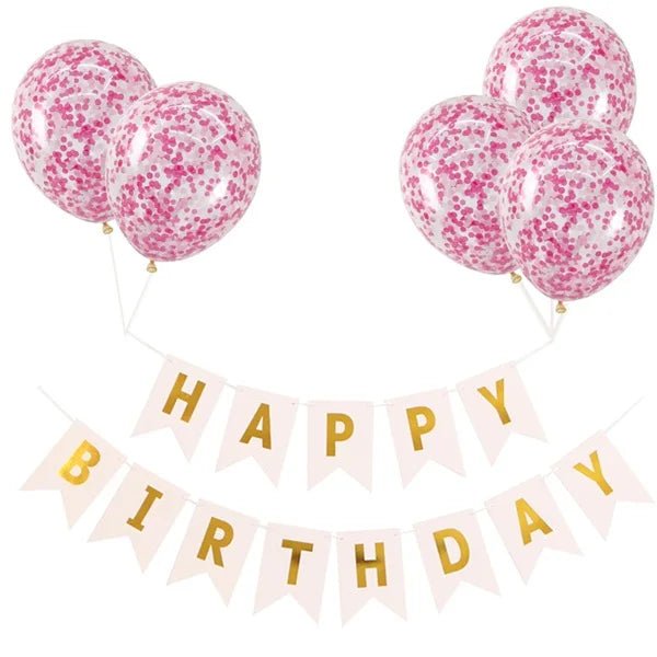 Rose Gold Party Decoration Set - Cake Pops Parties