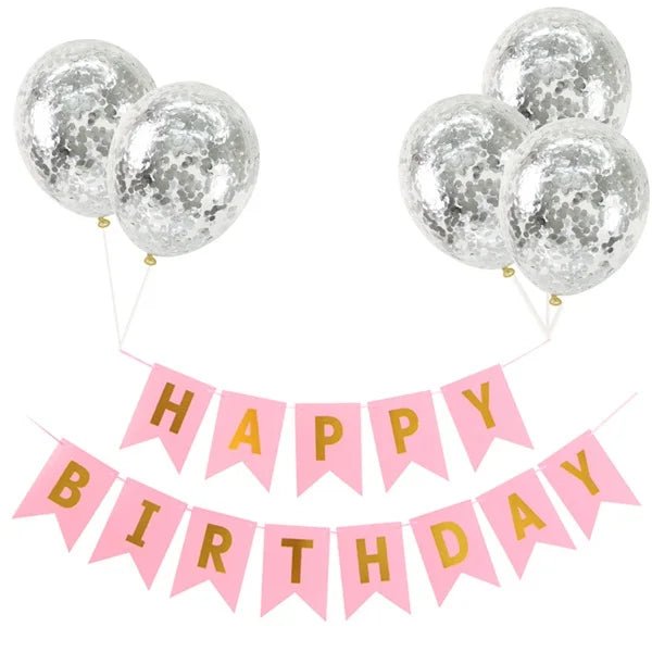 Rose Gold Party Decoration Set - Cake Pops Parties