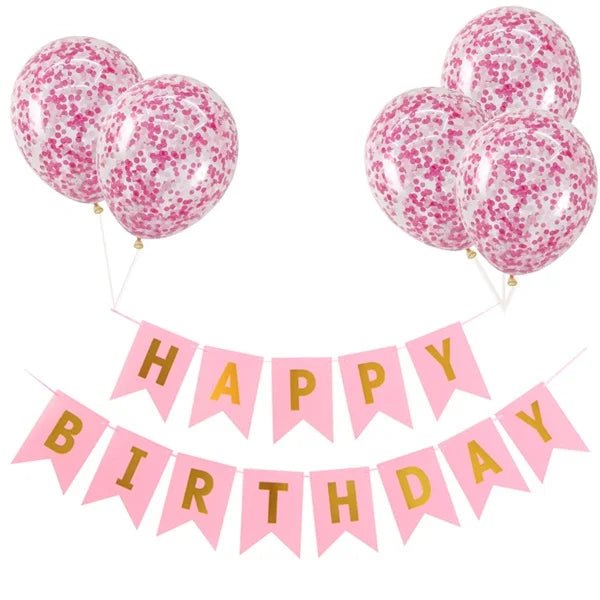 Rose Gold Party Decoration Set - Cake Pops Parties