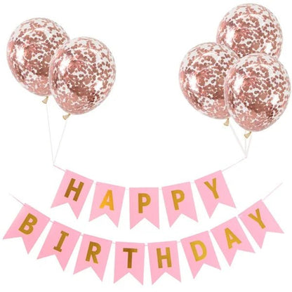 Rose Gold Party Decoration Set - Cake Pops Parties